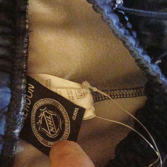 Vancouver Canucks tie dye joggers brand NHL SIZE L COLORS GREEN AND BLUE TIE DYE - Picture 5 of 12